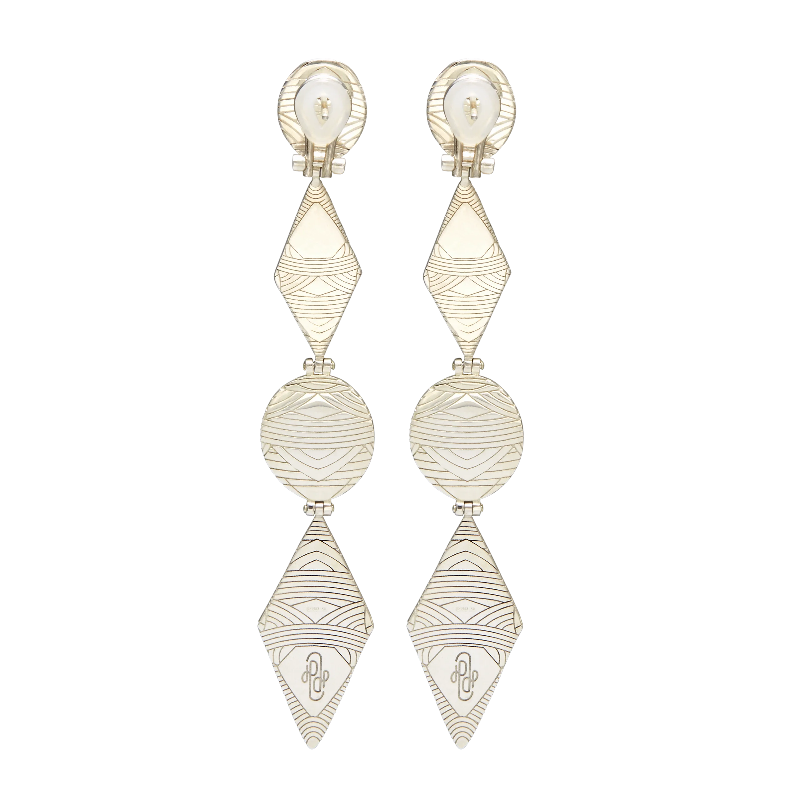 Harlow Arch Drop Earrings - Image 8