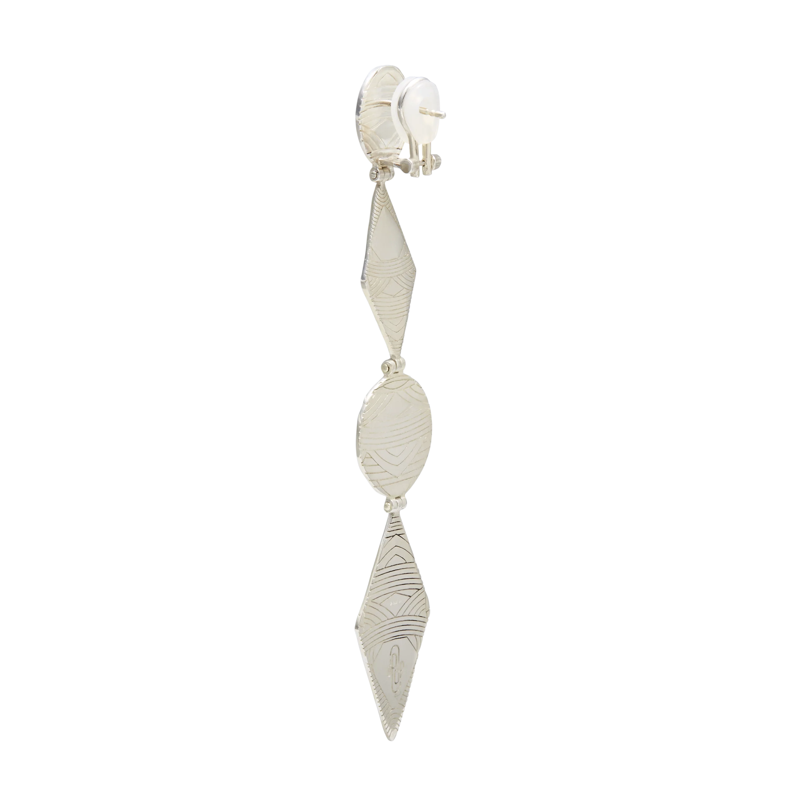 Harlow Arch Drop Earrings - Image 9