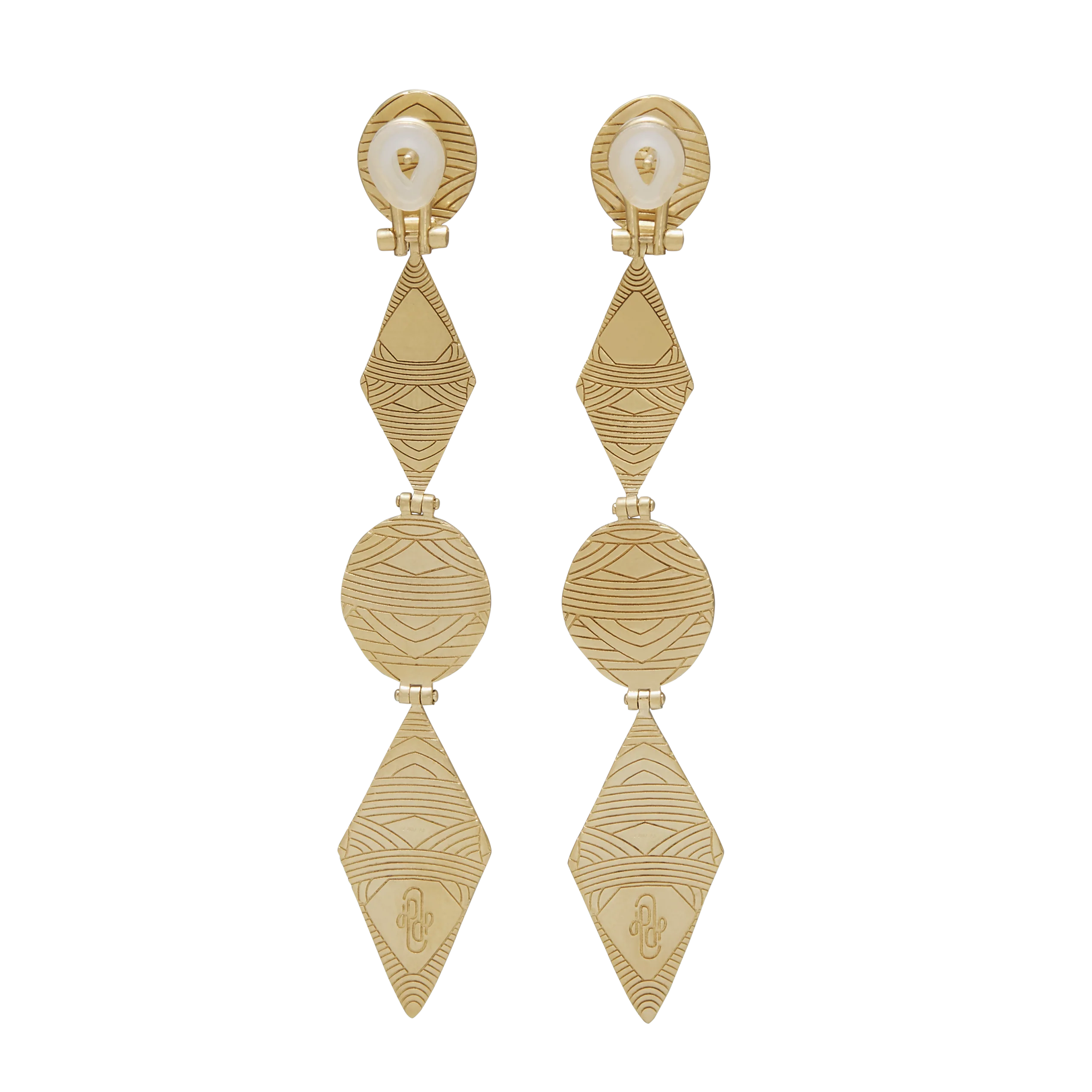 Harlow Arch Drop Earrings - Image 9