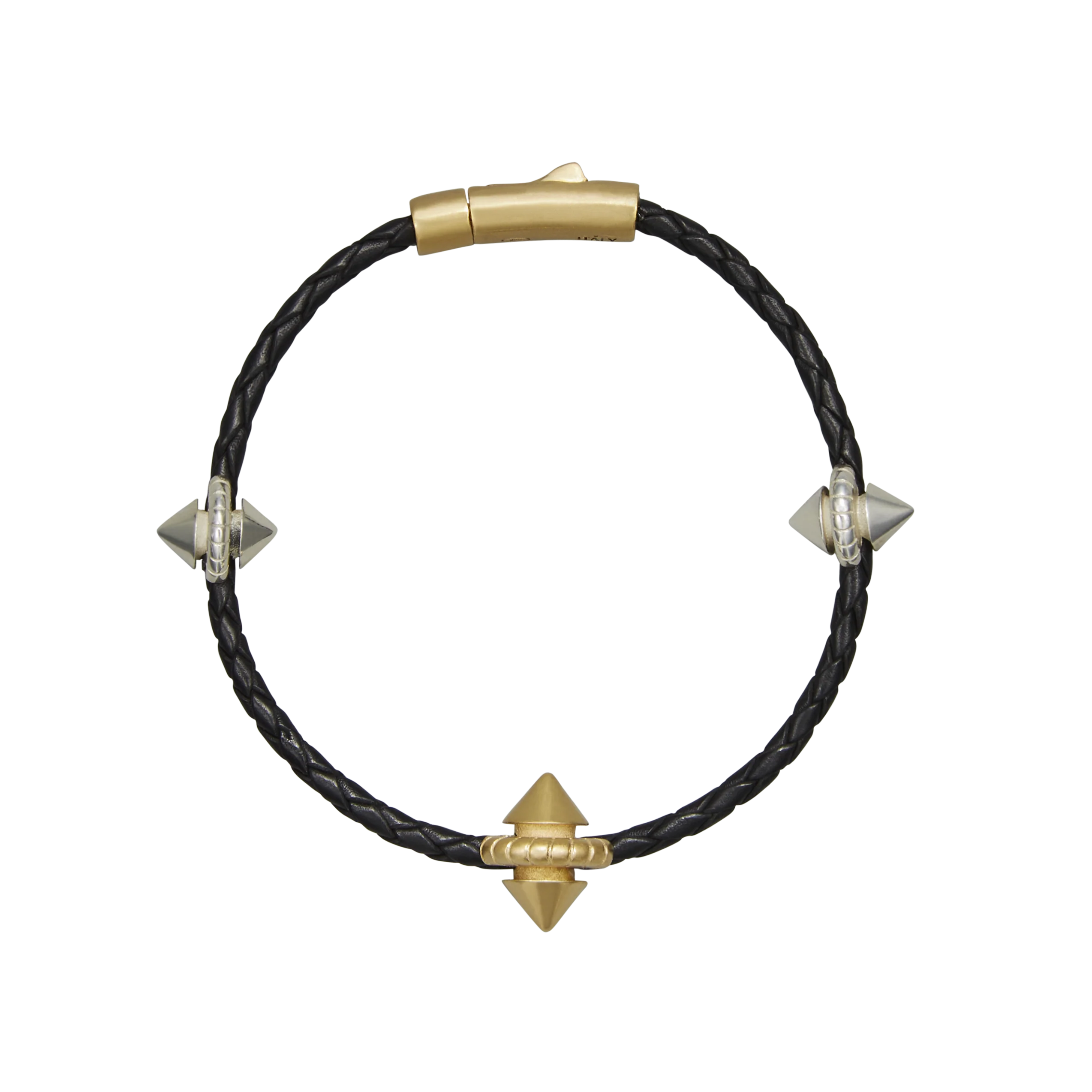 Harlow Stud Leather Bracelet - Image 10