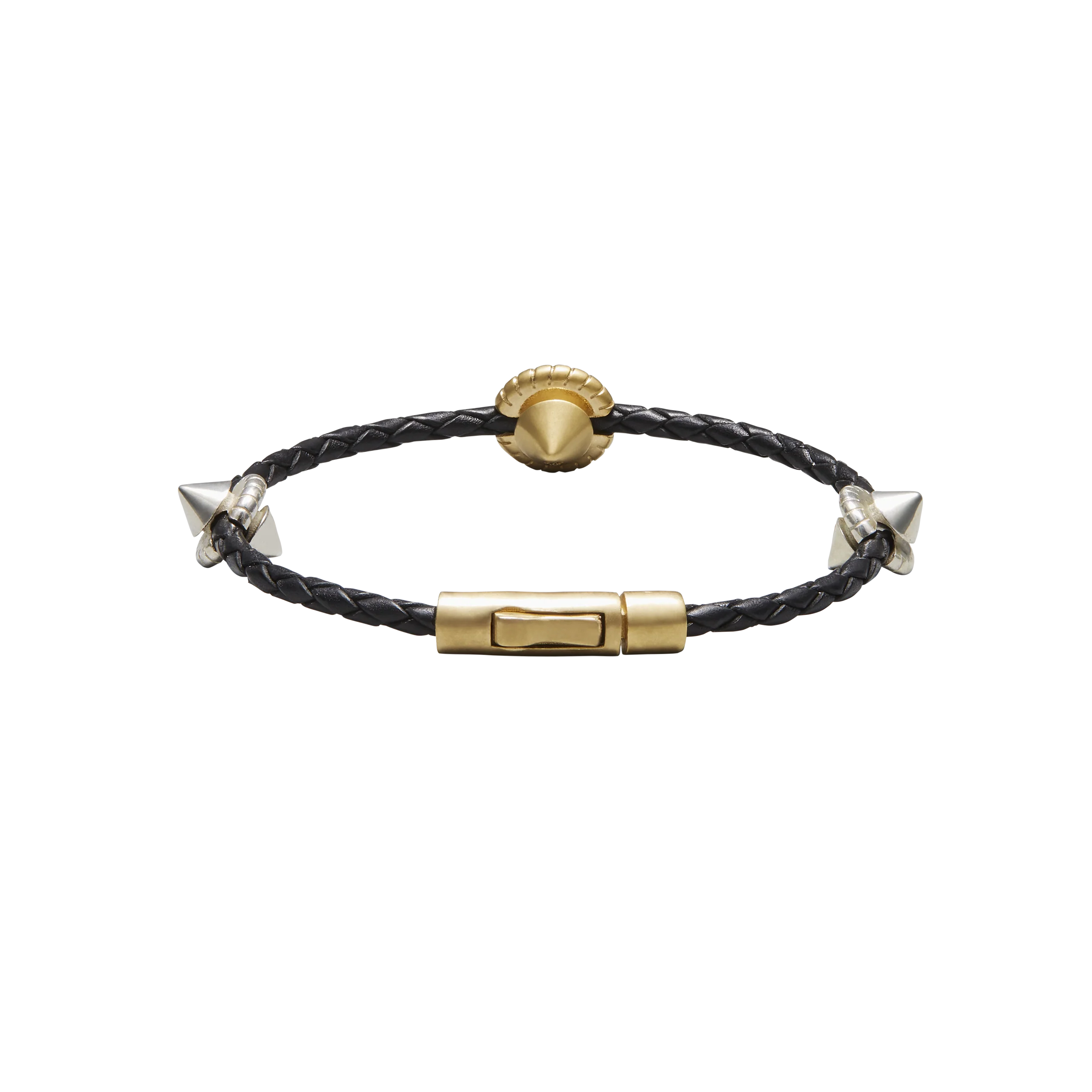 Harlow Stud Leather Bracelet - Image 11