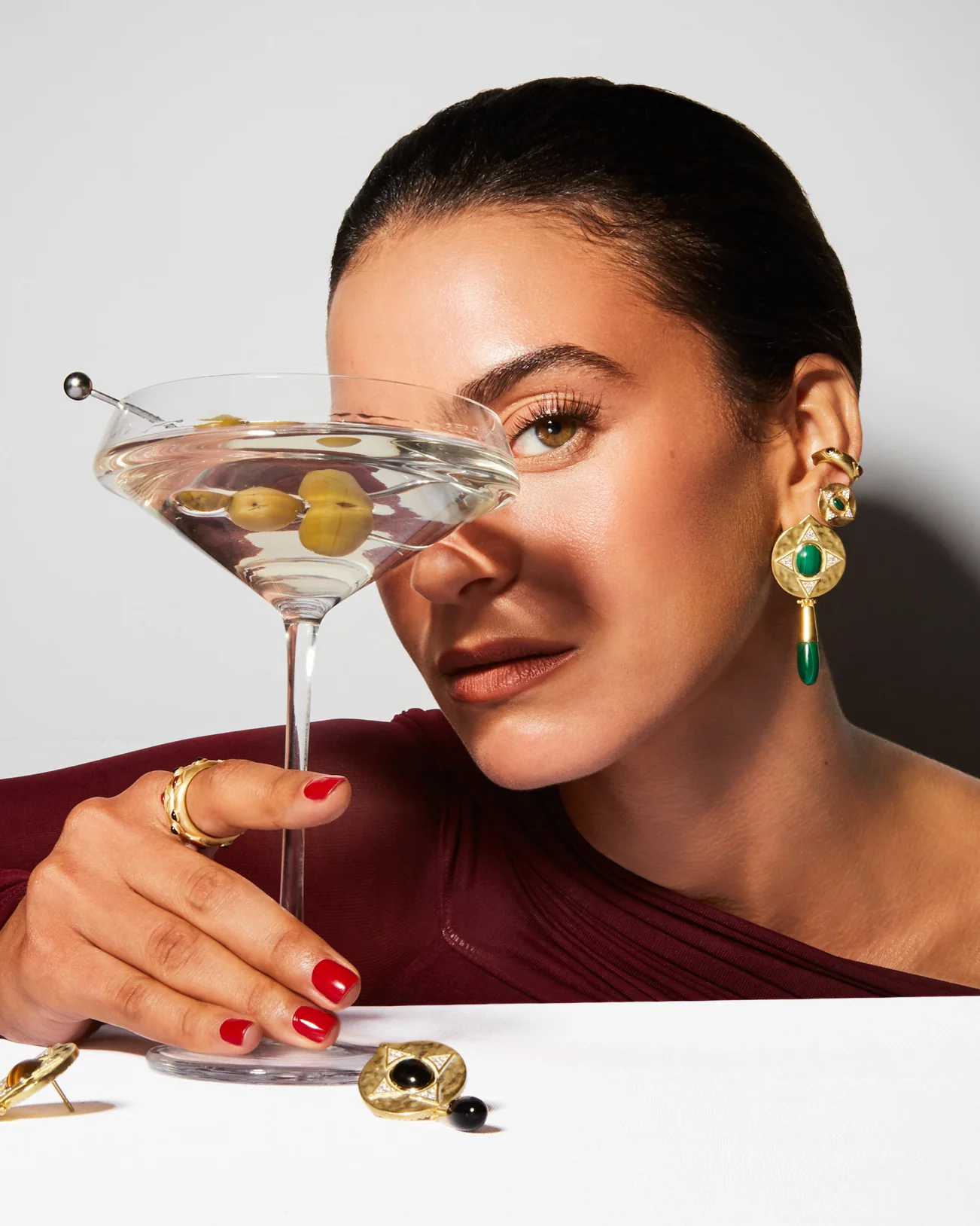 Hathor Teardrop Earrings - Image 4